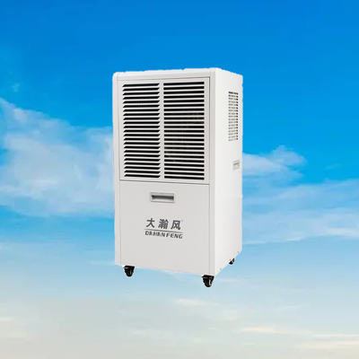 قیمت خوب دستگاه تخلیه رطوبت تجاری 60L/D 220V برای فضای 80-120 متر مربع آنلاین